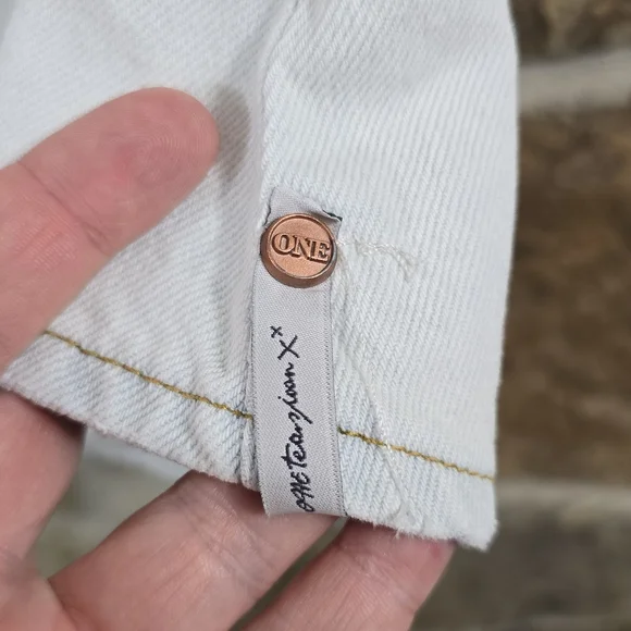 NWT One Teaspoon Shabby Bel Air Blue Maxi Denim Jean Skirt - Picture 6 of 15